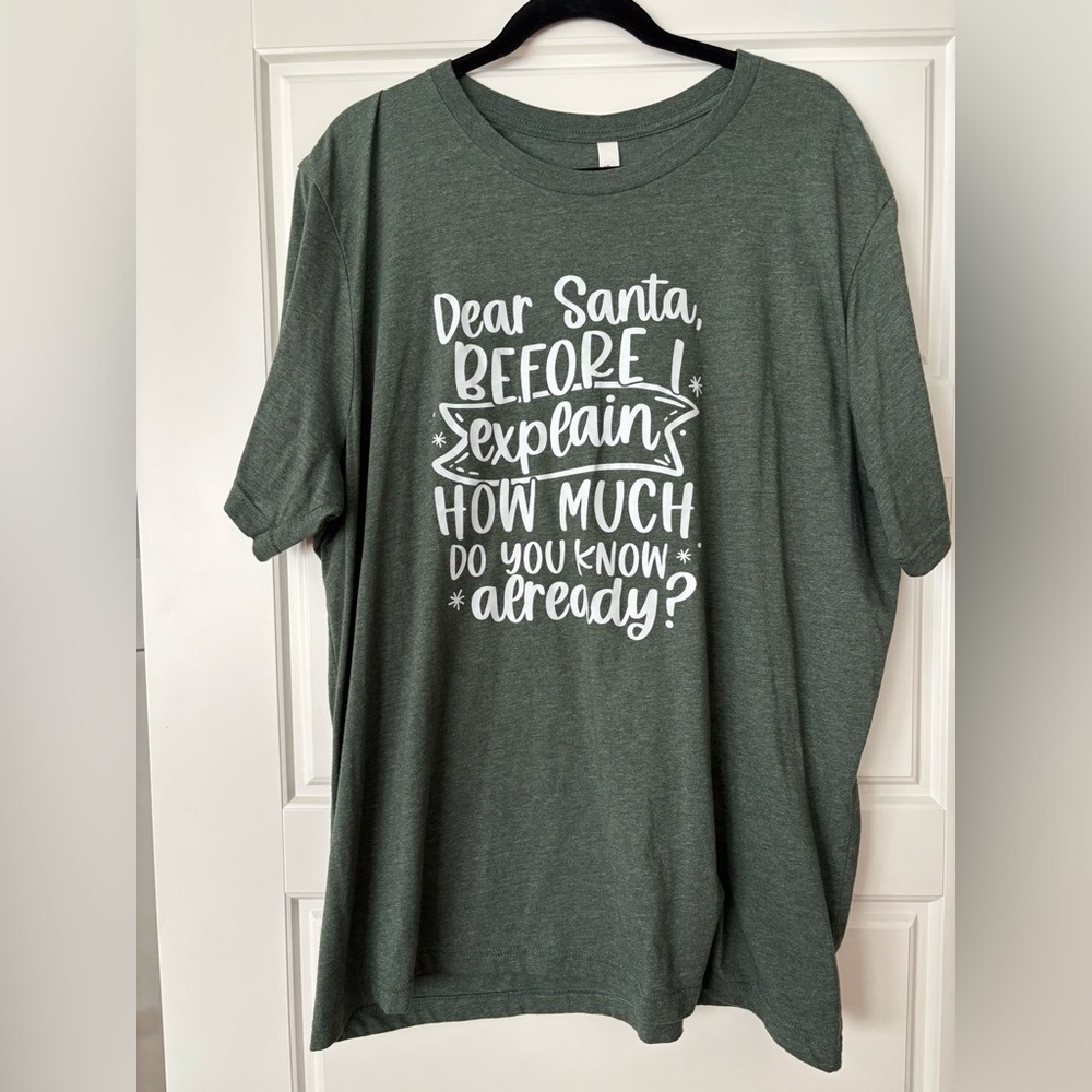 Dear Santa Tshirt
